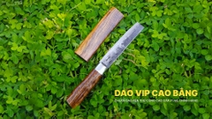 DAO MINI (VỎ GỖ CẨM CHỈ) GMMC DAO VIP CAO BẰNG