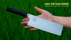 Dao thái thép trắng cao cấp CT10, an toàn, vệ sinh, HÀNG CHUẨN CỦA DAO VIP CAO BẰNG