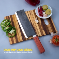 Dao thái thịt rèn thủ công nhíp xe - CT11V DAO VIP CAO BẰNG