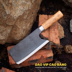 Dao xây thép nhíp rèn thủ công bền đẹp đầm tay DXN