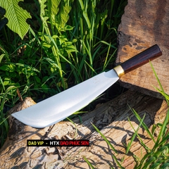 Dao yếm chặt gà thép trắng cao cấp - DYKMD