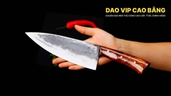 DAO ĐẦU BẾP cán ốp cẩm DBC DAO VIP CAO BẰNG