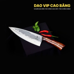 DAO ĐẦU BẾP cán ốp cẩm DBC DAO VIP CAO BẰNG