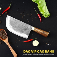 Dao tầu chặt xương - Thép nhíp ô tô - DCX01DD DAO VIP CAO BẰNG