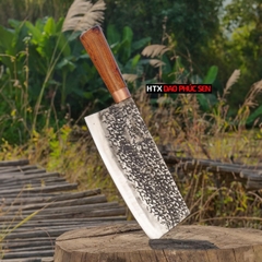 Dao chặt xương sắc bén - Thép nhíp ô tô - Cán cẩm khâu đồng - DCX05DD