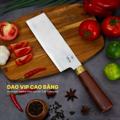 Dao thái thép trắng DT09 chất lượng, hàng chuẩn CỦA DAO VIP CAO BẰNG