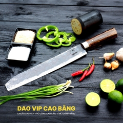 Dao bổ dưa thép nhíp xe cán tự nhiên - GBD01C / DAO VIP CAO BẰNG