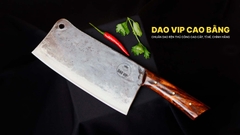 Dao chặt xương sắc bén - Thép nhíp ô tô - Cán ốp cẩm N10OCD DAO VIP CAO BẰNG
