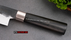 Dao lọc thịt thép nhíp xe cán gỗ mun CL10NM  / HTX DAO PHÚC SEN