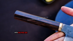 Dao thái lọc cao cấp DN21, rèn thủ công, HÀNG CHUẨN CỦA DAO VIP - HTX DAO PHÚC SEN