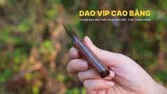 Dao rọc giấy ghép cây thép nhíp xe DRG chất lượng, hàng chuẩn CHÍNH HÃNG CỦA DAO VIP CAO BẰNG