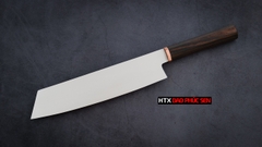Dao Bunka thái đa năng thép không rỉ cán gỗ mun DNK29 / HTX DAO PHÚC SEN