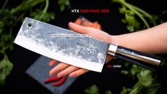 Dao chặt gà cán mun G05M giữ sắc lâu, dễ mài lại, hàng chuẩn chính hãng của DAO VIP - HTX DAO PHÚC SEN