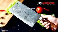 Dao chặt thái bản 10 thép nhíp cán gỗ tự nhiên CTB10, hàng chuẩn CỦA DAO VIP - HTX DAO PHÚC SEN