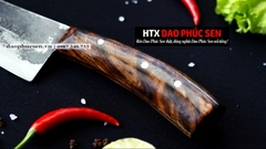 DAO LỌC - THÁI 01 CÁN GỖ TỰ NHIÊN G14 | DAO VIP - HTX DAO PHÚC SEN