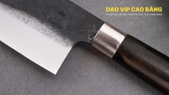 Dao thái thịt thép nhíp xe cán gỗ mun CT10NM DAO VIP CAO BẰNG