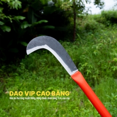 Liềm phát cỏ sắc bén - Thép nhíp ô tô C08 chất lượng, hàng chuẩn CỦA DAO VIP CAO BẰNG