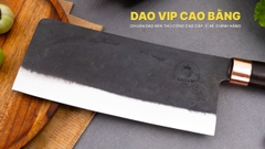 Dao chặt gà thép nhíp cán gỗ mun CG10NMDD DAO VIP CAO BẰNG