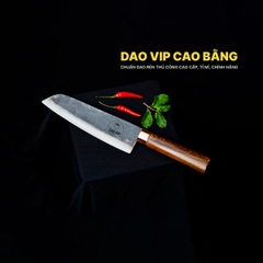 DAO THÁI KIỂU 01  N07DD cán gôc tự nhiên khâu đồng đỏ DAO VIP CAO BẰNG