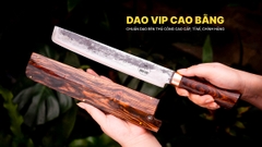 Dao phúc sen bản Takohiki vỏ gỗ N15DDVG DAO VIP CAO BẰNG