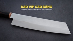 Dao Bunka thái đa năng thép không rỉ cán gỗ mun DNK29 DAO VIP CAO BẰNG