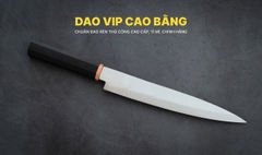 Dao Yanagiba (Sashimi) thép trắng - DNK28 DAO VIP CAO BẰNG