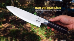 Dao lọc thái thép trắng cán mun - LKM DAO VIP CAO BẰNG