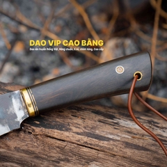 Dao Đi Rừng Nhíp Xe Có Vỏ - M28MVG Dao Vip Cao Bằng