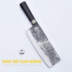Dao thái 22 thép nhíp dập hoa văn - G03TM | DAO VIP CAO BẰNG