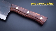 DAO ĐẦU BẾP cán ốp cẩm DBC DAO VIP CAO BẰNG