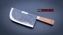 Dao tầu chặt xương - Thép nhíp ô tô - Cán cẩm khâu inox - DCX01