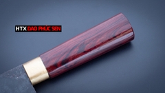 Dao chặt xương sắc bén - Thép nhíp ô tô - Cán cẩm khâu đồng - G06D