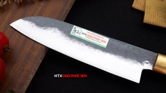 Dao lọc thái thép nhíp xe cán gỗ hương CL10NH  / HTX DAO PHÚC SEN