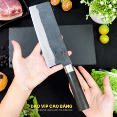 Dao thái thịt cán mun CT10M DAO VIP CAO BẰNG
