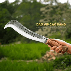 Dao Quắm Đi Rừng Nhíp Xe - QDR Dao Vip Cao Bằng