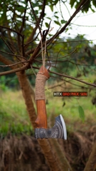 Rìu đi rừng họa tiết trống đồng R09
