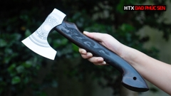 Rìu đi rừng R03 khắc hoa văn - R03M