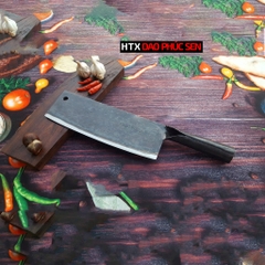 Dao chặt gà sắc bén - Cán sắt - Thép nhíp ô tô - S05