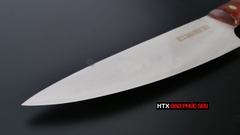 Dao lọc thái thịt thép trắng - SLK02