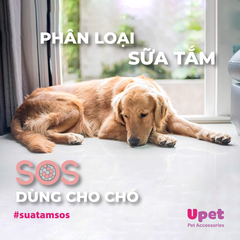 Phân loại sữa tắm SOS dùng cho chó  