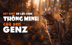 Cho mèo ăn hạt lựa chọn thông minh của sen GenZ