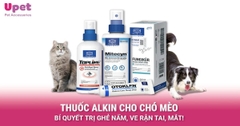THUỐC ALKIN CHO CHÓ MÈO: BÍ QUYẾT TRỊ GHẺ NẤM, VE RẬN TAI, MẮT!