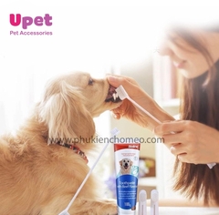 Bộ Kem đánh răng + Bàn chải cho chó Bioline 100g