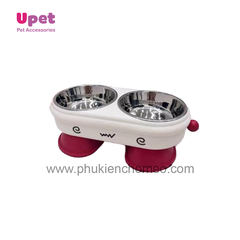 Bát đôi hình Q + bát inox (đóng hộp)(9706)31*16*10.5 (48c/hộp)