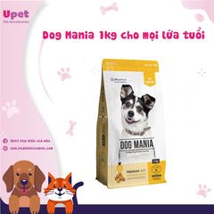 Thức ăn hạt cho chó Dog Mania túi 1kg cho mọi lứa tuổi