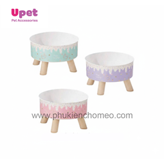Bát chống gù 4 chân màu kem (đóng hộp, không inox) cw385