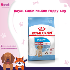 Thức ăn hạt cho chó Royal Canin Medium Puppy