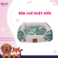 Đệm chữ nhật viền