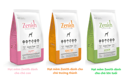 Thức ăn hạt mềm Zenith cho chó