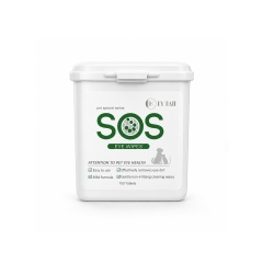 Khăn ướt vệ sinh mắt thú cưng SOS 100 miếng | Lau vệt lệ chó mèo